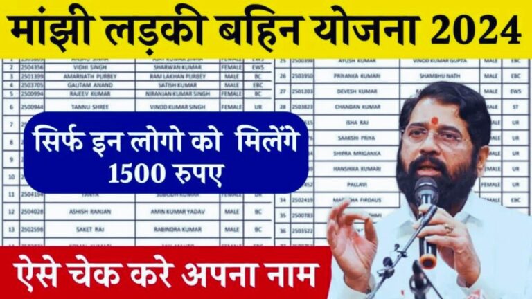 Majhi Ladki Bahin Yojana List Out