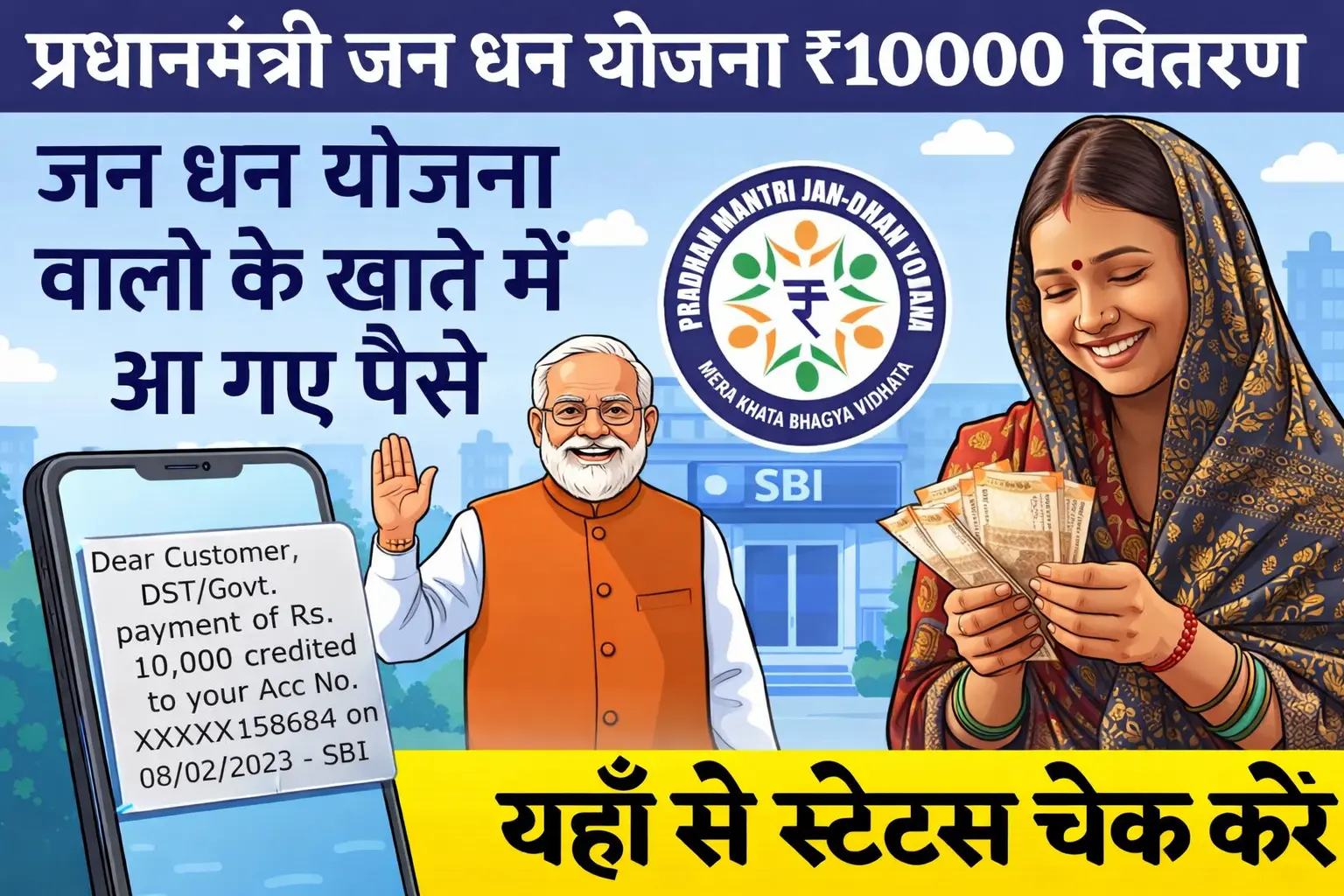 प्रधानमंत्री जन धन योजना 2025 क्या है — गरीबों को मिलते हैं ये 5 बड़े फायदे, अभी जानें